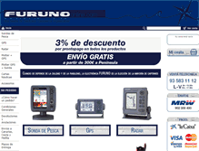 Tablet Screenshot of furunoonline.com